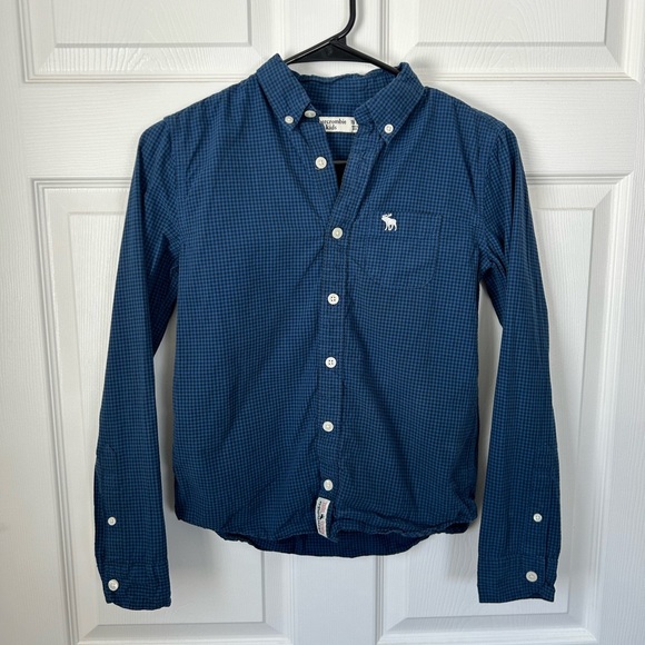 Kids: Boys Abercrombie Button Up Shirt - Picture 1 of 5